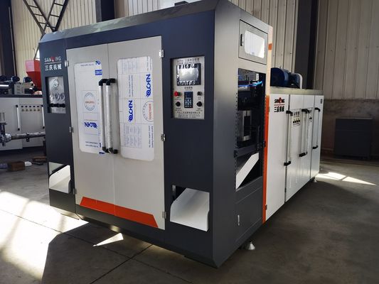 Sanqing Double Station 3000ml Hdpe Bottle Manufacturing Machine 400 PC/HR